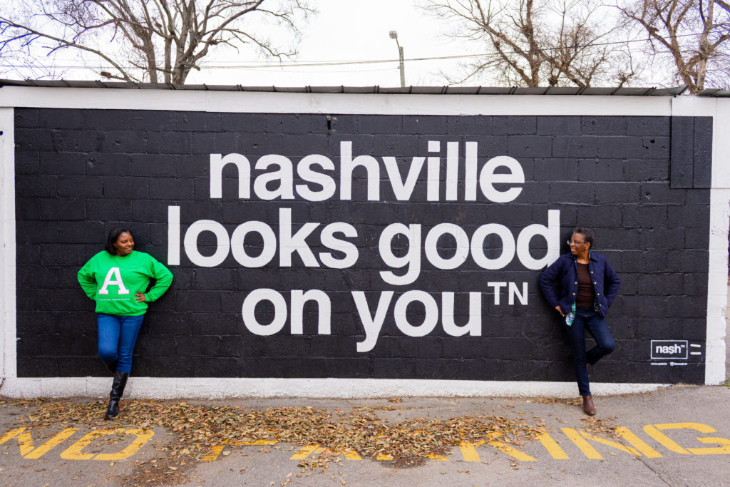 mother daughter activity; Nashville photographer; mural photoshoot; Nashville mural tour; Nashville tours; Nashville activities; mother daughter date